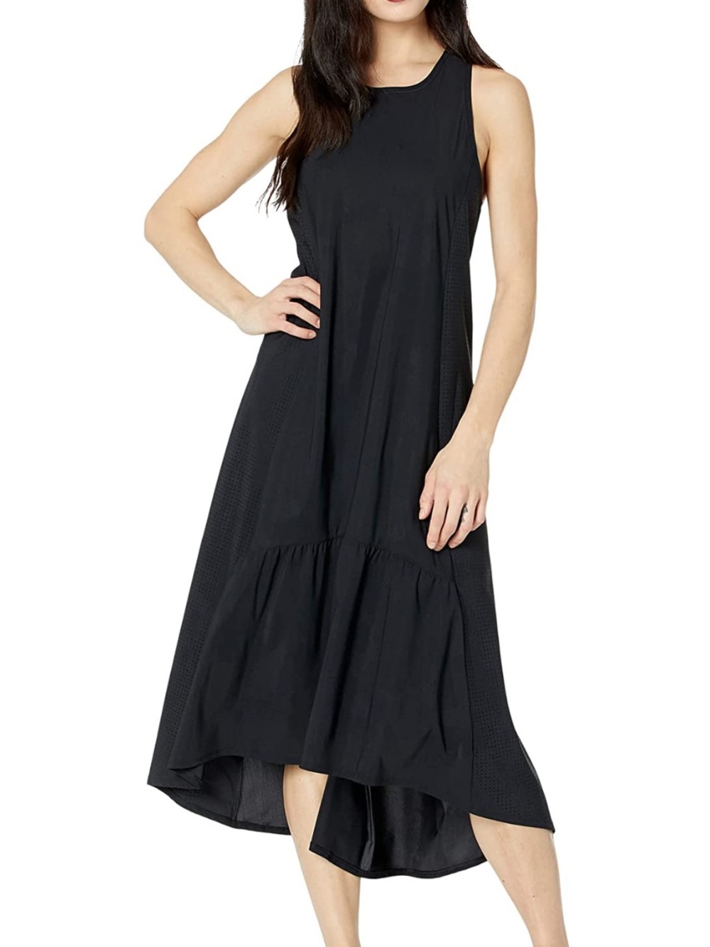 Sweaty Betty Ace Racerback Midi Dress Black